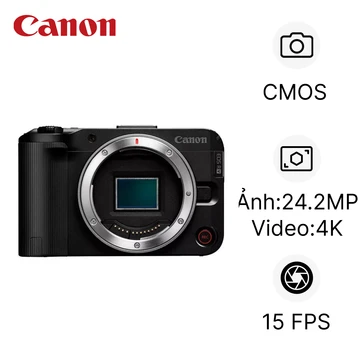 Máy ảnh Canon EOS R50 V (RF-S14-30mm f/4-6.3 IS STM PZ)