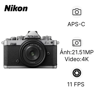 Máy ảnh kỹ thuật số Nikon Z FC Kit Kèm Ống Kính Z 28mm F2.8