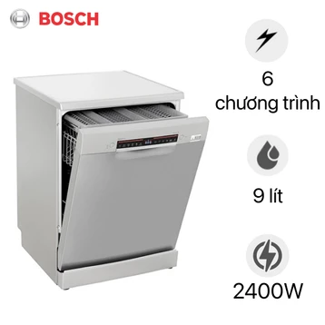 Máy rửa bát độc lập Bosch 14 bộ Series 4 (SMS4HMI07E)
