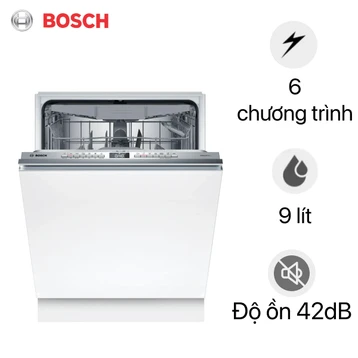 Máy rửa bát âm tủ Bosch 14 bộ Series 4 (SMV4HCX19E)