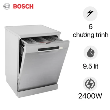 Máy rửa bát độc lập Bosch 13 bộ Series 6 (SMS6ZCI08E)