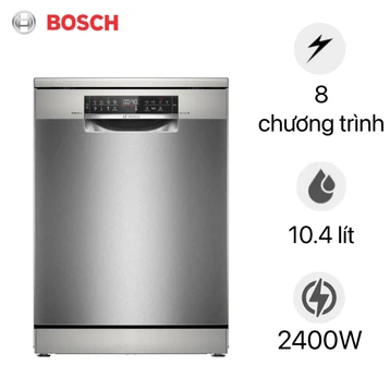 Máy rửa bát độc lập Bosch 14 bộ Series 6 (SMS6ZCI85M)
