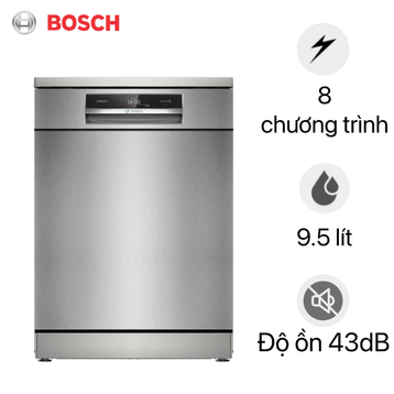Máy rửa bát độc lập Bosch 14 bộ Series 8 (SMS8YDS83T)