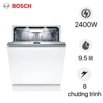 Máy rửa bát bán âm Bosch 14 Bộ Series 8 (SMI8ZDS81T)