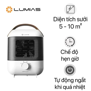 Máy sưởi gốm Lumias H08 - 1500W