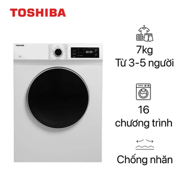 Máy sấy Toshiba thông hơi 7kg 2023 (TD-H80SEV(WK))
