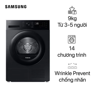 Máy sấy Samsung bơm nhiệt 9kg 2025 (DV90CGC2A0ABSV)