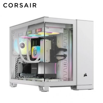Case máy tính Corsair 2500X Tempered mATX Glass Mid-tower
