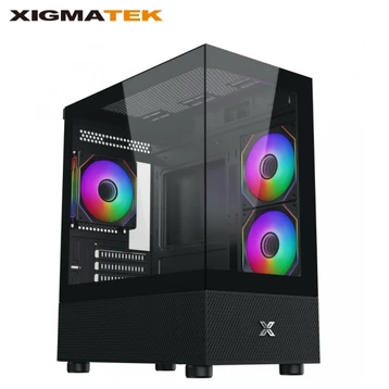 Case máy tính Xigmatek Alphard M 3GF (3 Fan) M-ATX