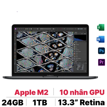 Apple MacBook Pro 13 M2 2022 24GB 1TB  | Chính hãng Apple Việt Nam