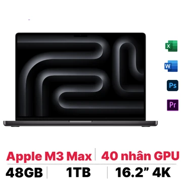 Macbook Pro 16 M3 Max 48GB - 1TB | Chính hãng Apple Việt Nam