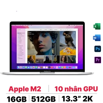 Apple MacBook Pro 13 M2 2022 16GB 512GB - Cũ Trầy Xước 