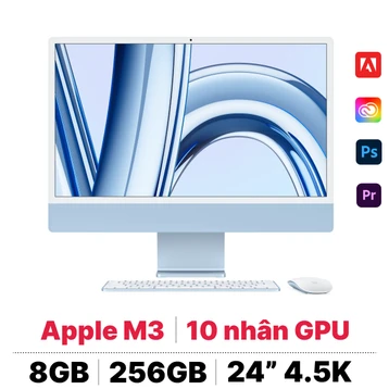 iMac M3 24 inch 8CPU 10GPU 8GB 256GB | Chính hãng Apple Việt Nam