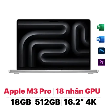 Macbook Pro 16 M3 Pro 18GB - 512GB | Chính hãng Apple Việt Nam
