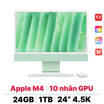 iMac M4 2024 24 inch 10CPU 10GPU 24GB 1TB | Chính hãng Apple Việt Nam