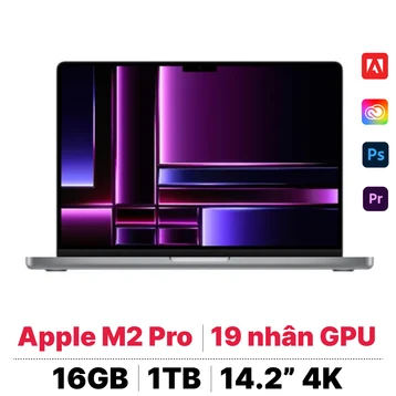 MacBook Pro 14 inch M2 Pro 2023 12 CPU - 19 GPU 16GB 1TB 2023 - Cũ Trầy Xước