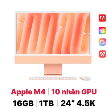 iMac M4 2024 24 inch 10CPU 10GPU 16GB 1TB | Chính hãng Apple Việt Nam