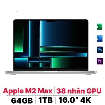 MacBook Pro 16 inch M2 Max 64GB 2023 (12CPU - 38 GPU - 64GB - 1TB)