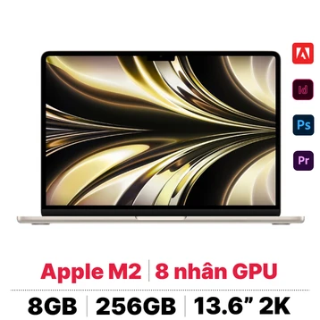 Apple MacBook Air M2 2024 8CPU 8GPU 8GB 256GB sạc 30W - Cũ Trầy Xước