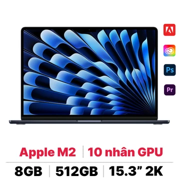 MacBook Air 15 inch M2 2023 8GB 512GB sạc 70W | Chính hãng Apple Việt Nam