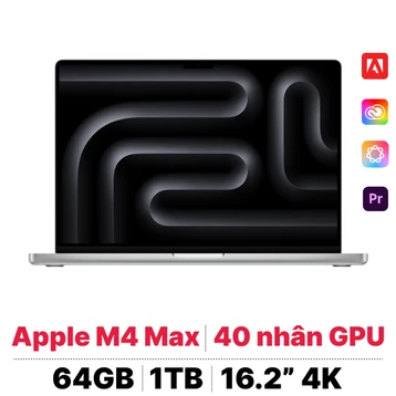MacBook Pro 16 M4 Max 16CPU 40GPU 64GB 1TB | Chính hãng Apple Việt Nam