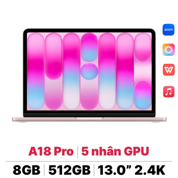 MacBook Neo 13 inch A18 Pro 2026 6CPU 5GPU 8GB 512GB Touch ID - Cũ Trầy Xước