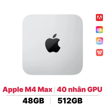 Apple Mac Studio M4 Max 16CPU 40GPU 48GB 512GB | Chính hãng Apple Việt Nam
