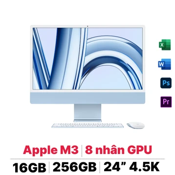 iMac M3 24 inch 16GB 256GB | Chính hãng Apple Việt Nam