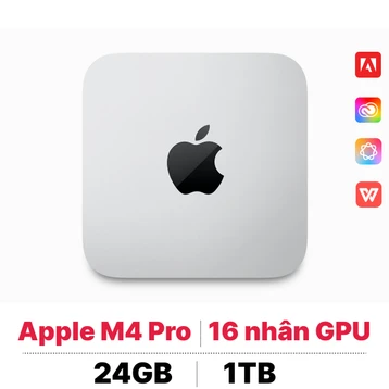 Mac mini M4 Pro 2024 12CPU 16GPU 24GB 1TB | Chính hãng Apple Việt Nam