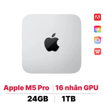 Apple Mac mini M5 Pro 15CPU 16GPU 24GB 1TB 2026 | Chính hãng Apple Việt Nam