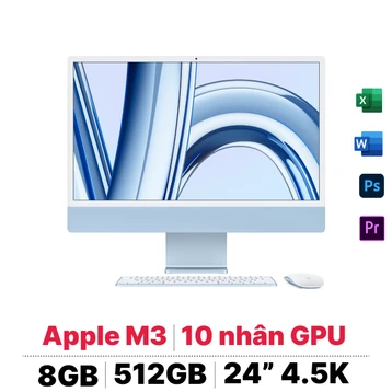iMac M3 24 inch 8GB 512GB | Chính hãng Apple Việt Nam