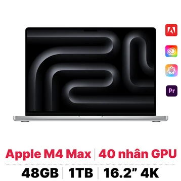 MacBook Pro 16 M4 Max 16CPU 40GPU 48GB 1TB | Chính hãng Apple Việt Nam