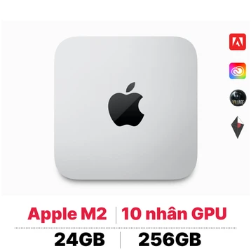 Mac mini M2 2023 (8 CPU - 10 GPU - 24GB - 256GB) | Chính hãng Apple Việt Nam