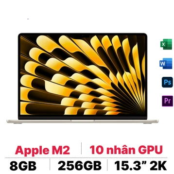Macbook Air 15 inch M2 2023 8GB 256GB sạc 35W | Chính hãng Apple Việt Nam