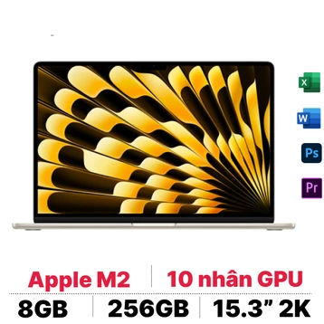 Macbook Air 15 M2 2023 8CPU 10GPU 8GB 256GB 2023 - Cũ Đẹp