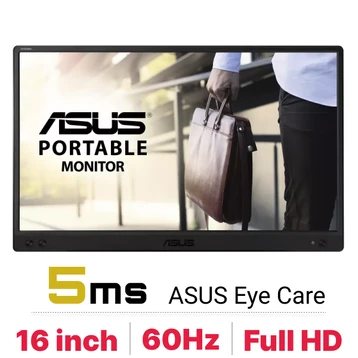 Màn hình mở rộng ASUS MB166C 16 inch - Đã Kích Hoạt