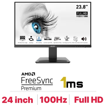 Màn hình MSI Pro MP243X 24 inch - Cũ Trầy Xước