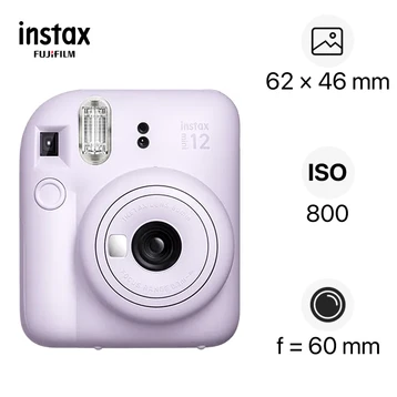 Máy ảnh Fujifilm Instax Mini 12 chụp ảnh lấy liền - Cũ Trầy Xước
