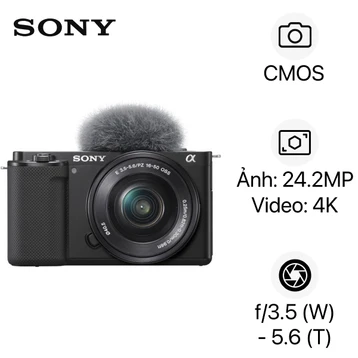 Máy ảnh kỹ thuật số Sony ZV-E10 - Cũ đẹp