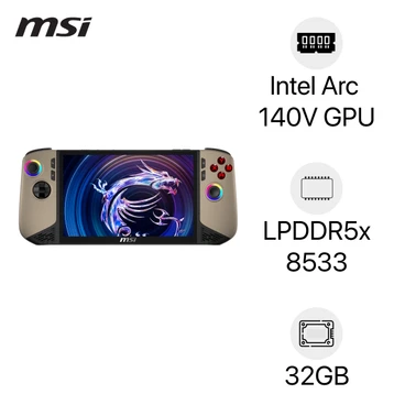 Máy chơi game MSI Claw 8 AI Plus A2VM-079VN