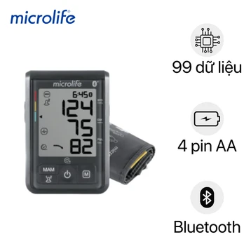 Máy đo huyết áp bắp tay Microlife B3 Bluetooth