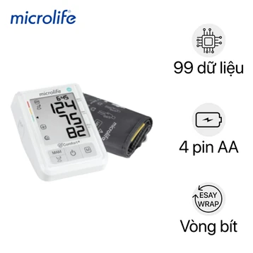 Máy đo huyết áp bắp tay Microlife B3 Comfort