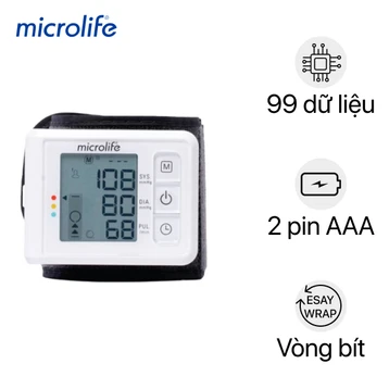 Máy đo huyết áp cổ tay Microlife W70