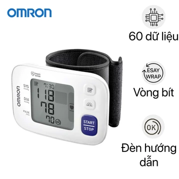 Máy đo huyết áp cổ tay Omron HEM-6181