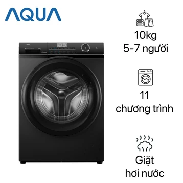 Máy giặt Aqua cửa ngang 10kg 2024 (AW10-BP4959U1K(B))