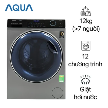 Máy giặt Aqua cửa ngang 12kg 2022 (AQD-A1200H.PS)