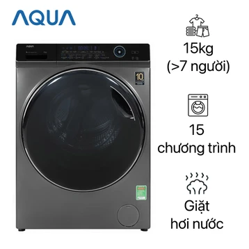 Máy giặt Aqua cửa ngang 15kg 2022 (AQD-A1500H.PS)
