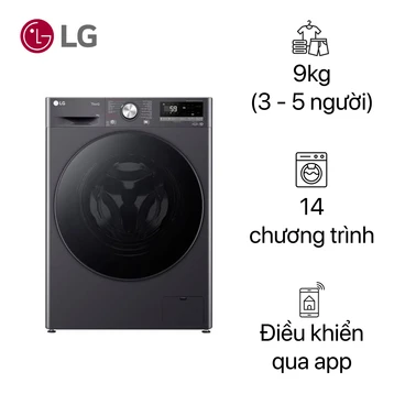 Máy giặt LG cửa ngang 9kg Inverter 2025 (FV1409S4M1)