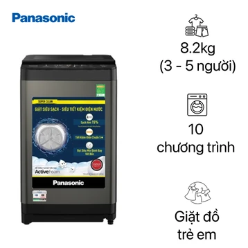 Máy giặt Panasonic cửa trên 8.2kg 2023 (NA-F82Y01DRV)