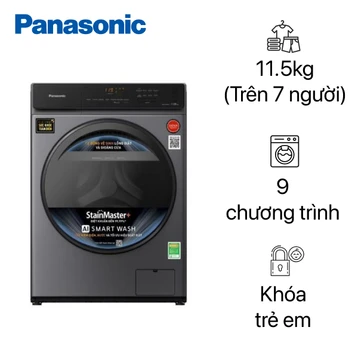 Máy giặt Panasonic cửa ngang 11.5kg 2025 (NA-V115FA1LV)